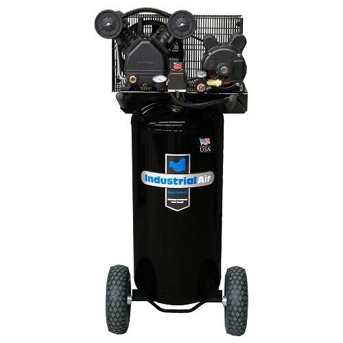 Industrial Air IL1682066.MN 20-Gallon Belt Driven Air Compressor with V-Twin Cylinder
