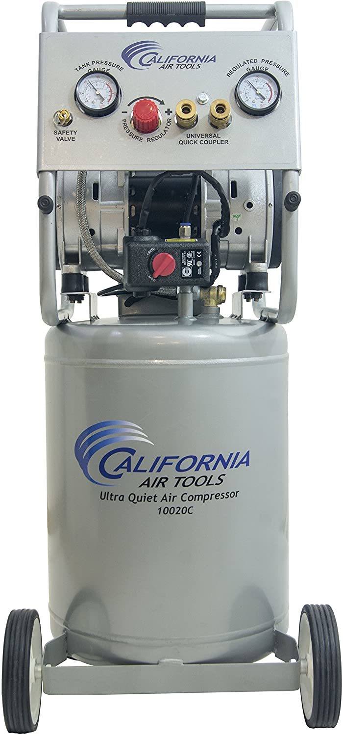 California Air Tools 10020C Ultra Quiet Oil-Free and Powerful Air Compressor
