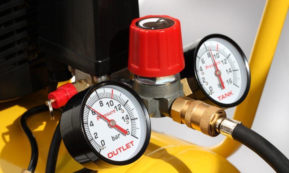How to adjust air compressor pressure regulator